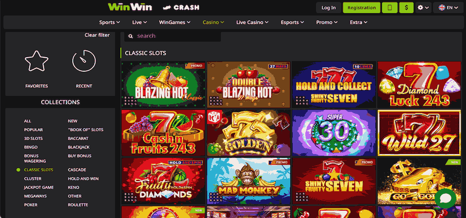 WinWin Bet kazino platformasi O‘yin va qozonishning yangi imkoniyatlari